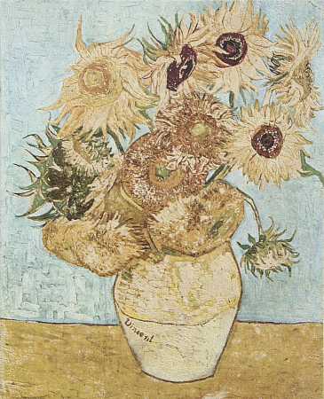 Мраморная плитка Artworks Collection 2017 Sunflowers Panel