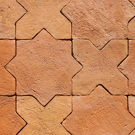 Глиняная плитка ручной формовки Stella Croce S. Andrea