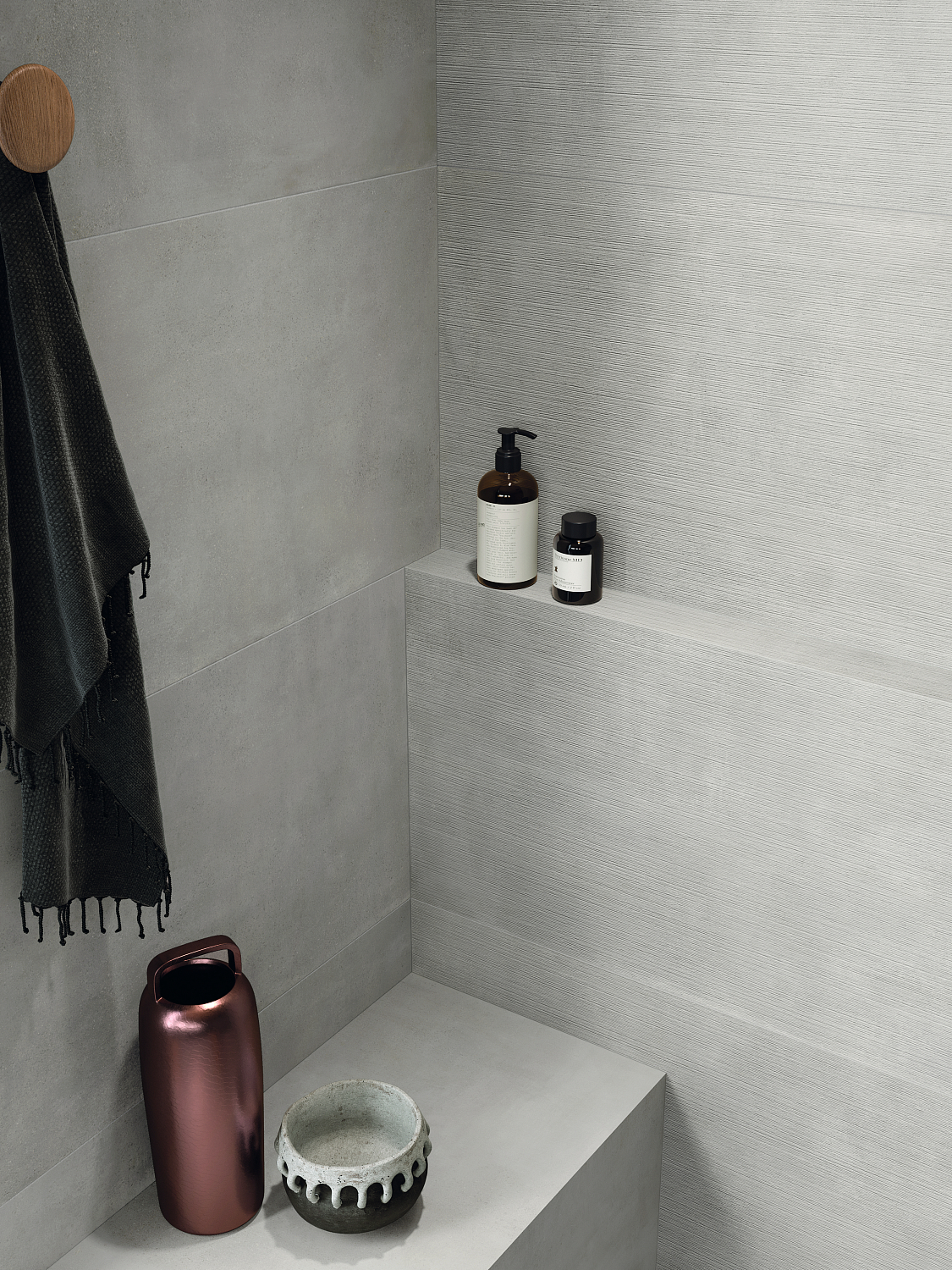 Мозаика из керамогранита под камень Stonecloud Tessere Ivory F802