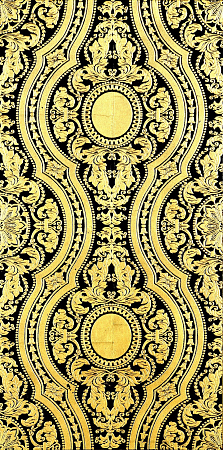 Мраморная мозаика The Original Alcor Tst Nero Marquinia Gold
