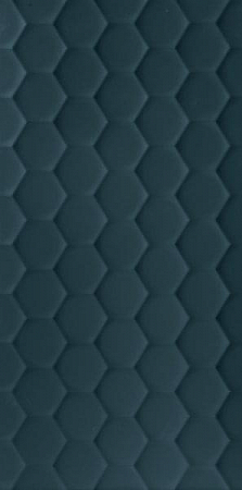 Плитка керамическая Marca Corona 4D HEXAGON DEEP BLUE