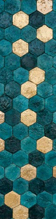 Глиняная плитка Smeraldo oro classico