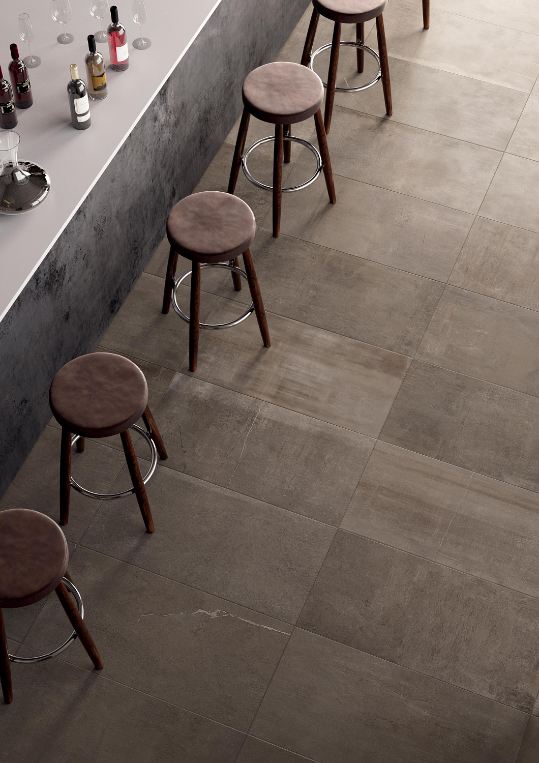 Плитка из керамогранита под камень StoneOne Grey