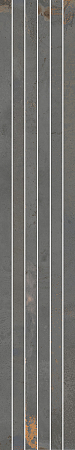 Плитка-декор из керамогранита с эффектом металла Grey Tendina