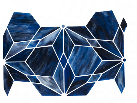 Смальтовая мозаика Diamond Blu DE.0V39