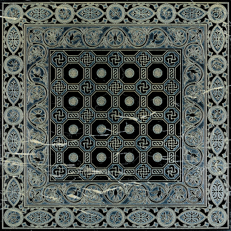 Мраморная плитка Axioma Peripetia Old Nero Marquinia