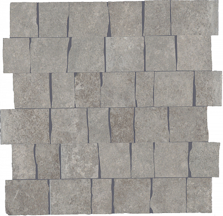 Мозаика из керамогранита под камень Grey Mosaico Spaccatella 30x30