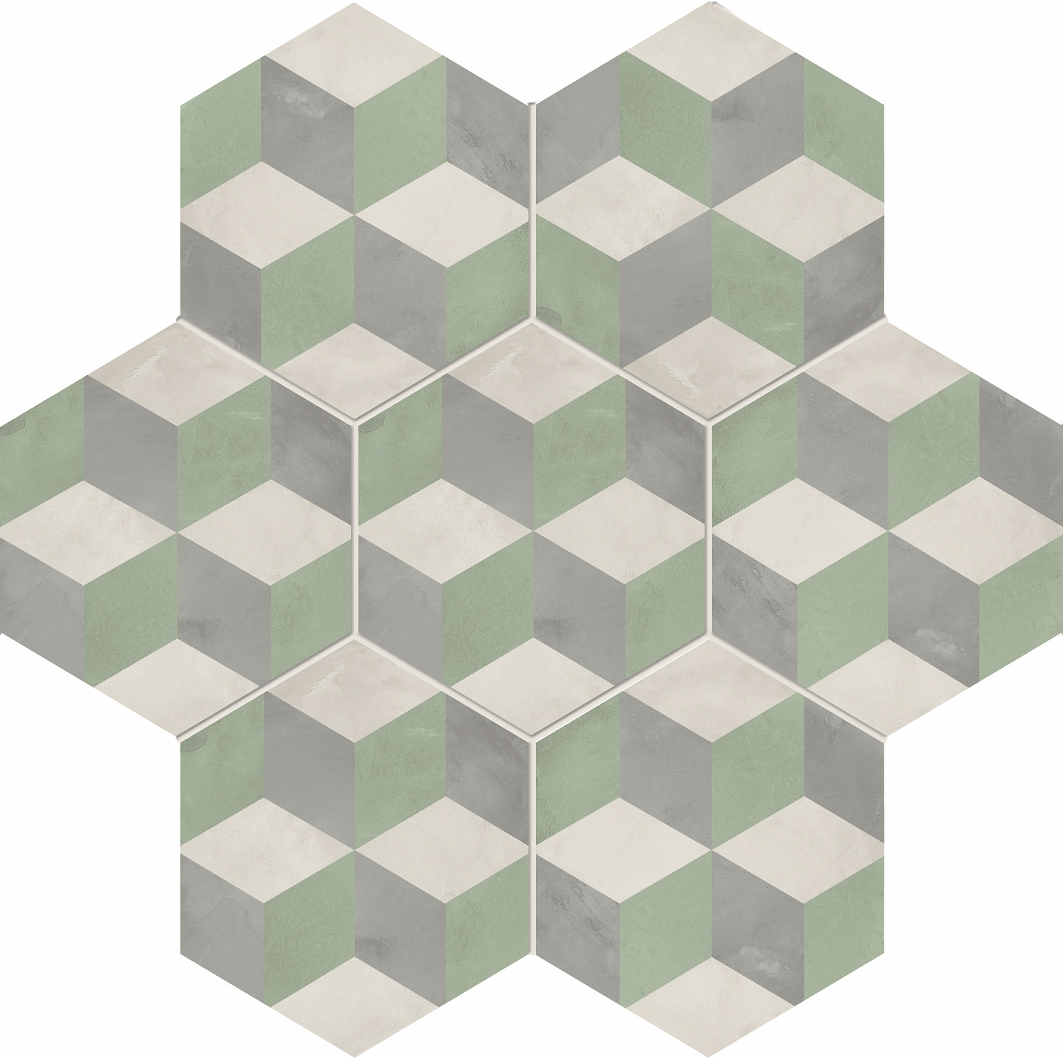 Плитка из керамогранита под бетон Terra Art Cubo S / M esa I416