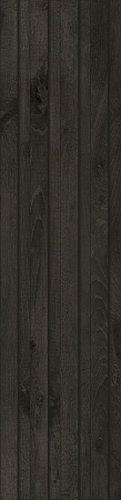 Плитка-декор из керамогранита с эффектом дерева Baguette 3D  29×120 LB049 Mo-Cob. rett.