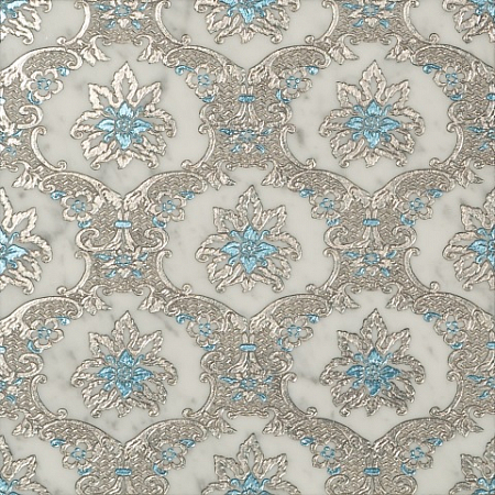 Мраморная плитка Decorative Art Alfa Pegasi T Bianco Carrara Silver