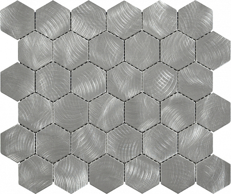 Металлическая мозаика ESA50G.02 SILVER BRUSHED