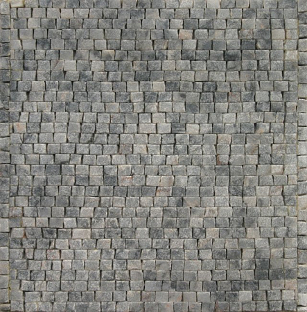 Мраморная мозаика THASSOS BLACK GREY